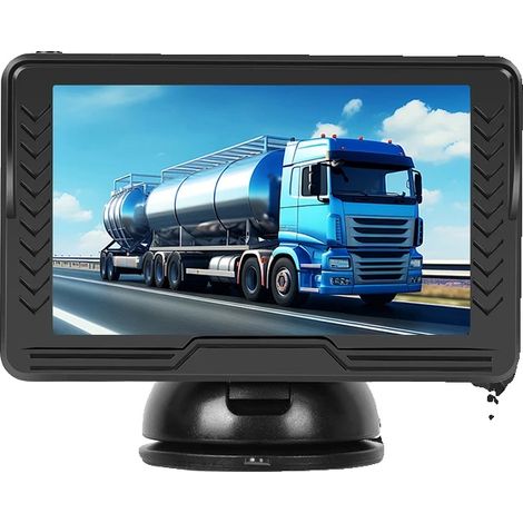 Monitor per retromarcia, schermo da 5 pollici, impermeabile IP69, telecamera wireless, chip ad alte prestazioni, installazione sul cruscotto. (1/5)