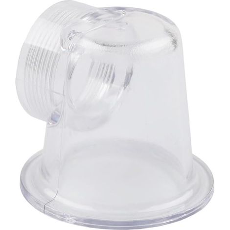 Couvercle transparent de pré-filtre et collier fileté pour pompe Steinbach SPS50 SPS25 SPS75 SPS100 Couvercle transparent insert de rechange Boîtier en plastique avec anneau d'étanchéité Accessoire (1/5)