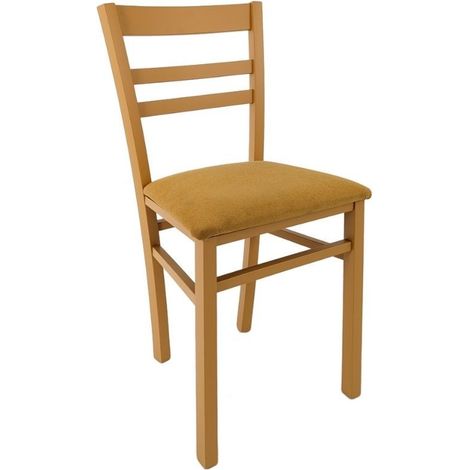 Set 2 sedie in legno Cromica colore mango (1/2)