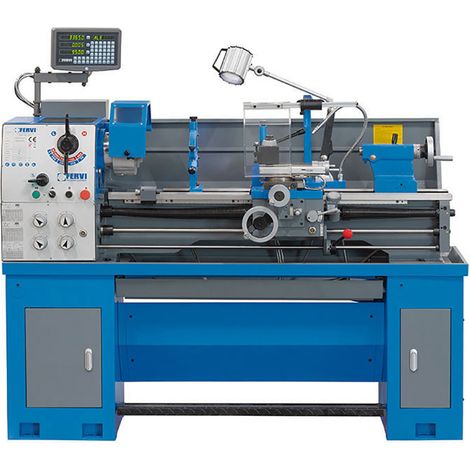 Tornio parallelo ferro metallo velocita' variabile 230v Fervi t998/230v3a (1/5)