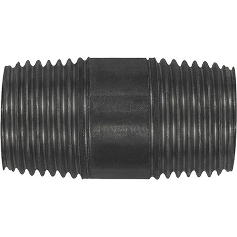 Riegler Rohrdoppelnippel 23, AG/AG, R 1 1/2, Länge 120,0 mm, DIN EN 10241 (1/2)