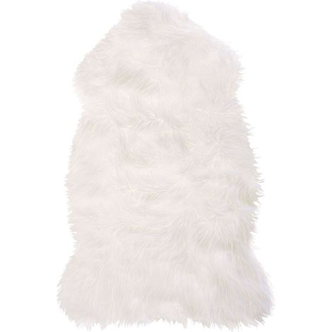 Pelle sintetica di pecora colore bianco Mungo (1/5)