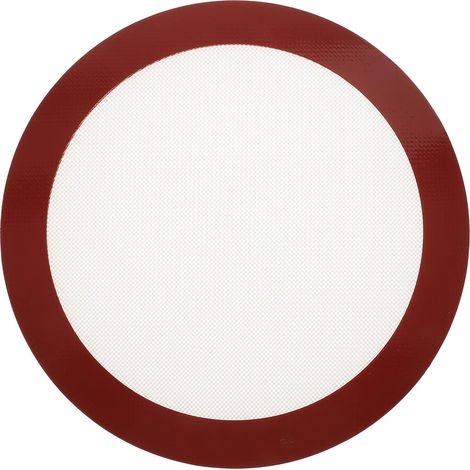 Feuilles de Papier Sulfurisé pour Plaque de Cuisson en Silicone Tapis de Four Tapis pour - Doublure pour Friteuse à Air pour Une Cuisson Saine'Couleur Assortie'26X26X0.1cm (1/5)