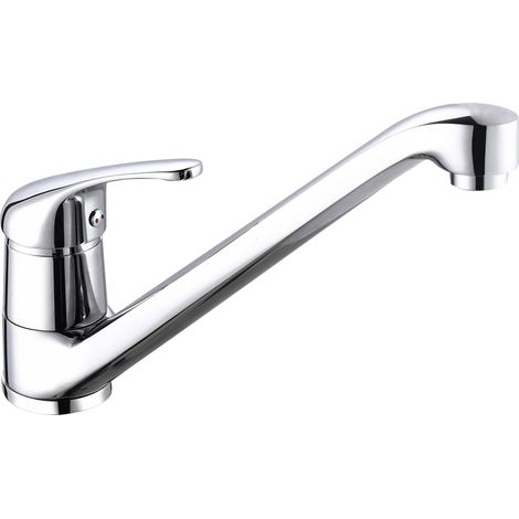 Grifo de fregadero con caño fundido cromado FANGO by Eurosanit