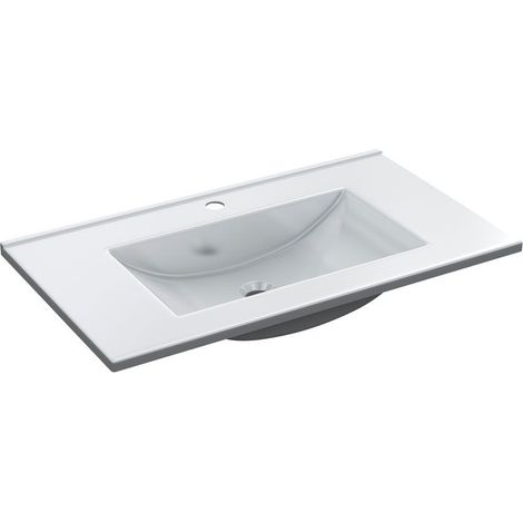 Lavamanos para Baño Cerámico 82x18x46 cm (1/10)