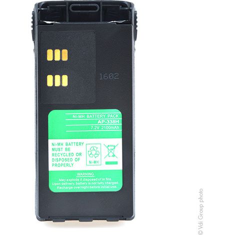 NX - Batterie talkie walkie 7.2V 2100mAh - HNN9009ARHNN9008AHNN9008ARHNN9009A