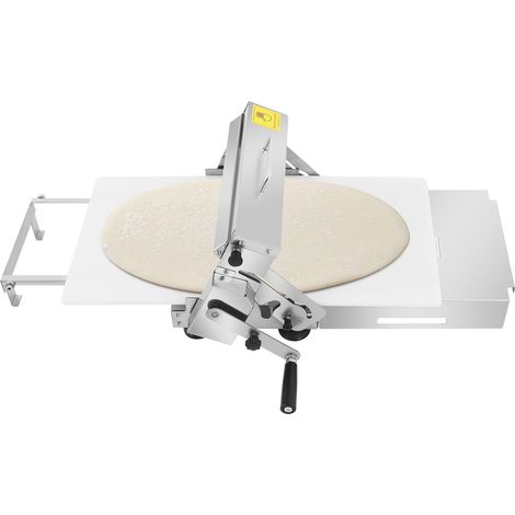 Virellio – Laminoir à pâte manuel – Épaisseur réglable 0-25 mm – Machine à pâte feuilletée en acier inoxydable – Pour croissants, fondant et pizzas (1/5)