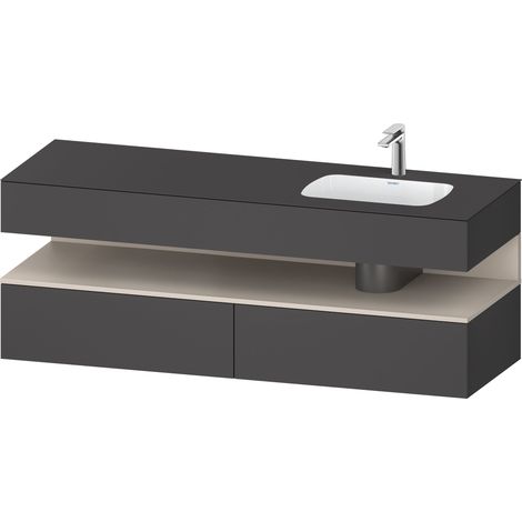 Duravit Collection One lavabo empotrado con base de lavabo (1/2)