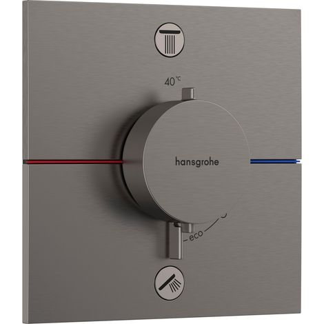 termostato hansgrohe ShowerSelect Comfort E, empotrado, 2 (1/2)