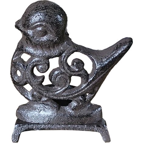 Bougie animal sculptée en fer forgé - Oiseau ajouré parfumé pour décoration intérieure (1/5)
