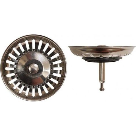Panier De Bonde - Diamètre 79 mm - Hauteur Réglable 58 à 78 mm - Pour Evacuation Salle De Bain Cuisine (1/4)
