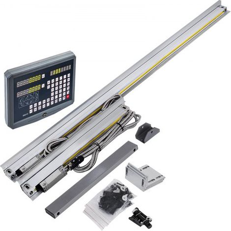 2 Achsen Digitalanzeige Linear Scale Hochpräzise, 220V Linearmaßstab, 10 Fuß Digital Display Linear Scale High Precision (1/5)