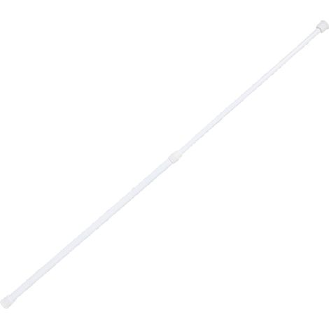 Barre de tension à ressort pour rideaux, barres de tension réglables en acier à ressort pour placards (1/5)