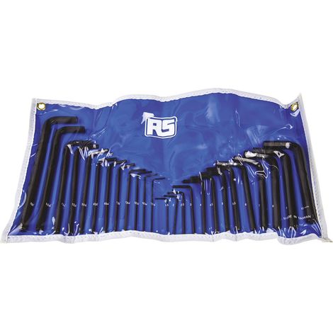 Jeu de clés Allen en L RS PRO 1.5mm Métrique Hexagonal 25 pièces , Bras Long ( Prix pour 1 )