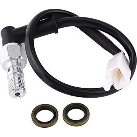 Hydraulischer Bremslichtschalter für Motorräder, universeller Rücklichtschalter für Motorräder, Roller, Mopeds, Dirtbikes, Pitbikes und ATVs, M10 1,25 mm (1/5)