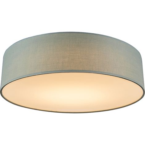 Deckenleuchte grün 40 cm inkl. LED - Drum LED