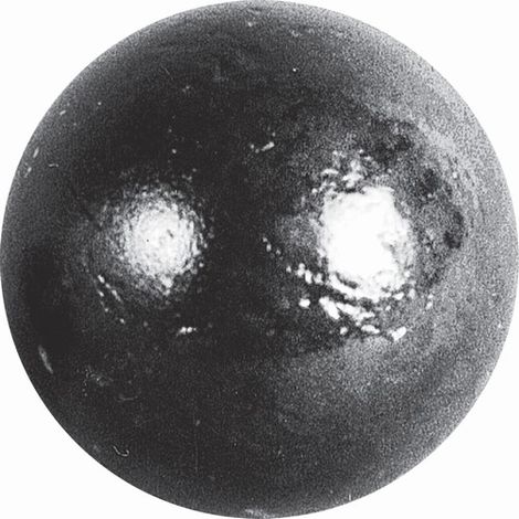 Deco Fer Forge – Boule pleine lisse Ø30mm – Fer forgé non percé à souder – Pour ferronnerie décorative – Fixation solide dans structures