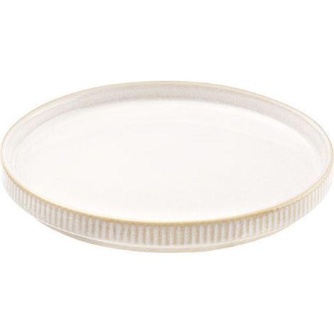 6 Cocktailteller/Deckel Agora Beige - Amefa Medard De Noblat