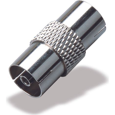 RACCORDO DOPPIA PRESA ANTENNA 75OHM 9.5MM