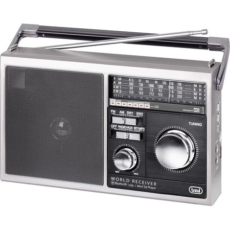 TREVI Radio Portatile Multibanda Usb Micro Sd Aux-In Wireless Trevi Mb 749 W