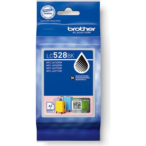 Brother LC528BK Druckerpatrone 1 Stück(e) Original Schwarz (1/4)