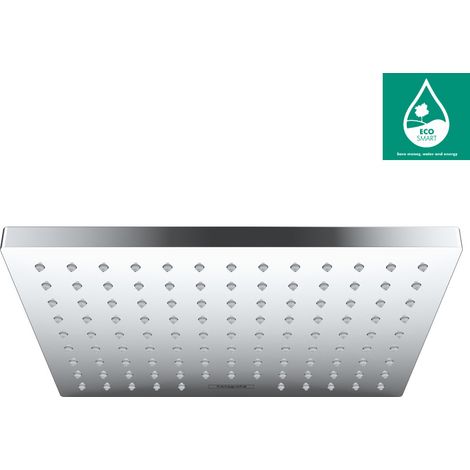 Ducha Varnish Shape 230 1 chorro Verde 5,4l/min, Cromo (26094000hansgrohe)
