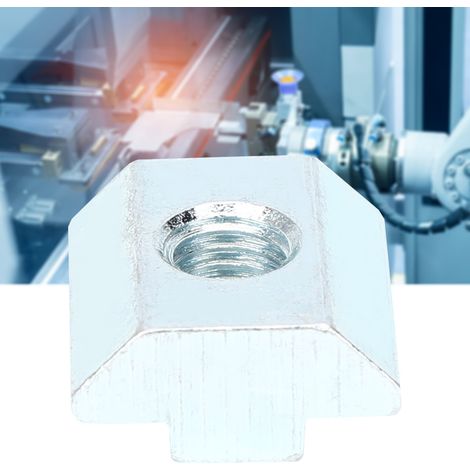 T-Nut-Muttern der Serie 30 x 40, Gewinde-Gleitmuttern aus Kohlenstoffstahl, Blockbefestigungen (M8) (1/5)