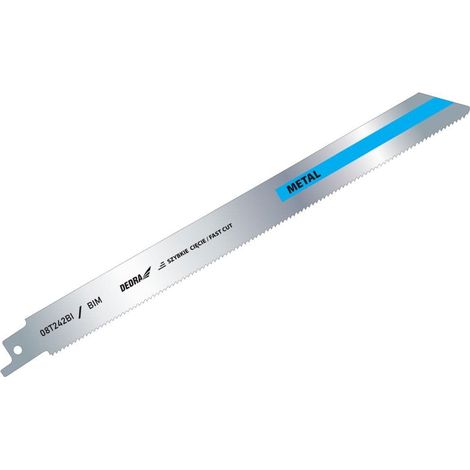 Sägeblatt dedra 08T242BI Bimetall 225 mm 14 TPI