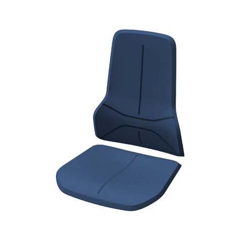 Bimos Polsterelement Pu-Schaum blau für Arbeitsstuhl Neon (1/5)