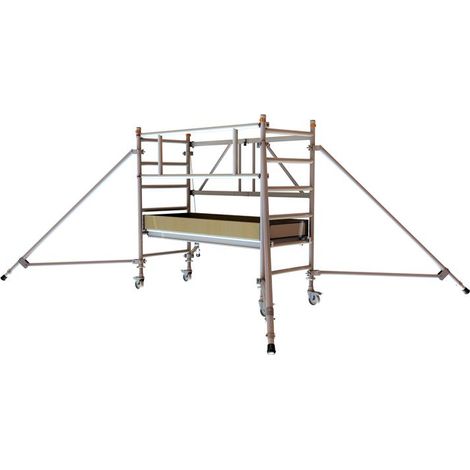Zarges 5535212 PaxTower 3T Base Pack with Toeboards & Stabilisers Platform Height 0.6m ZAR5535212 (1/2)