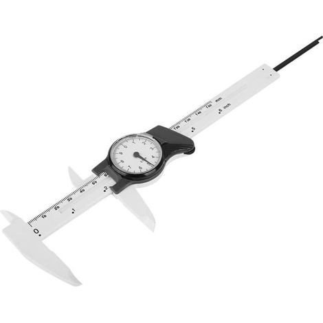 Jauge Micrométrique en Acier Inoxydable, Pied à Coulisse de Montre Numérique 0-150 Mm avec écran LCD Précision de 0,1 Mm pour la Mesure de L'extérieu (1/4)