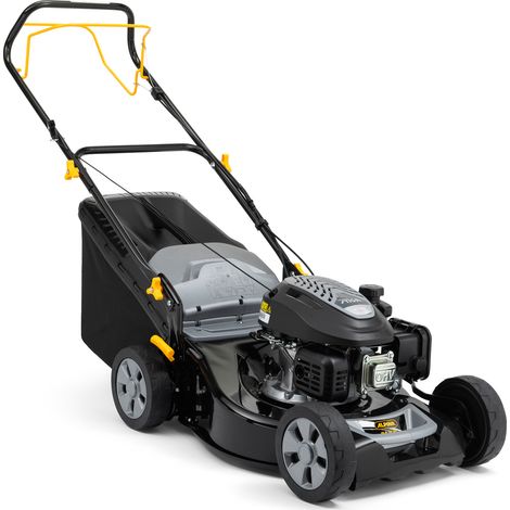 Alpina AL5 46 SA Benzin-Rasenmäher, 46 cm, 2,2 kW – Fangkorb 60 l, Radantrieb – Rasenflächen bis 1.200 m²