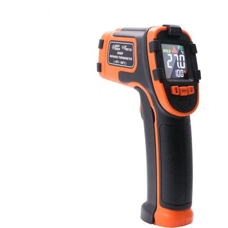 Thermomètre infrarouge, pistolet de température laser numérique, - 50 ° C  590 ° C, thermomètre non humain, pour la cuisson / congélation (1/5)