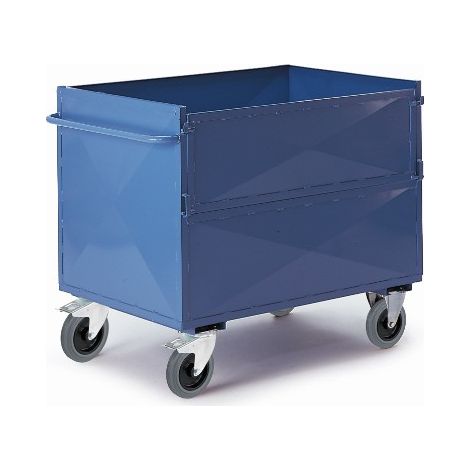 Rollcart Blechkastenwagen halb geklappt 990x680mm
