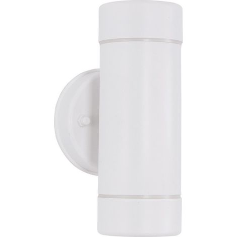 Merano Clarita Applique murale d'extérieur à 2 lampes en verre LED GU10 2x7W IP44