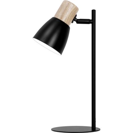 Flexo modelo Cabin acabado negro-madera 42cm(alto) 15cm(ancho) 20 cm(fondo (1/2)