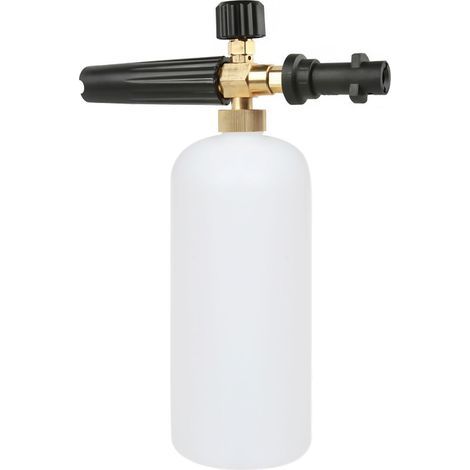 Réglable Distributeur de Savon Canon à mousse Lance Mousse Neige Compatible pour Kärcher K série K2/K3/K4/K5/K6/K7 Haute Pression Nettoyage Voiture Laveuse (1/5)