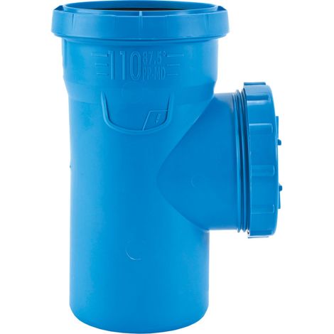 Marley Reinigungsrohr dBlue DN 90 schalldämmend 21 cm blau