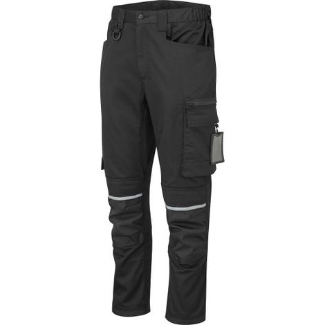 Pantalón WX2 Eco Craft CD846 36 pulgadas (talla 46) Negro Bajos (1/2)
