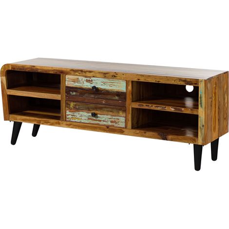 TV-Board Altholz 170x45x65 mehrfarbig lackiert SIXTIES 117