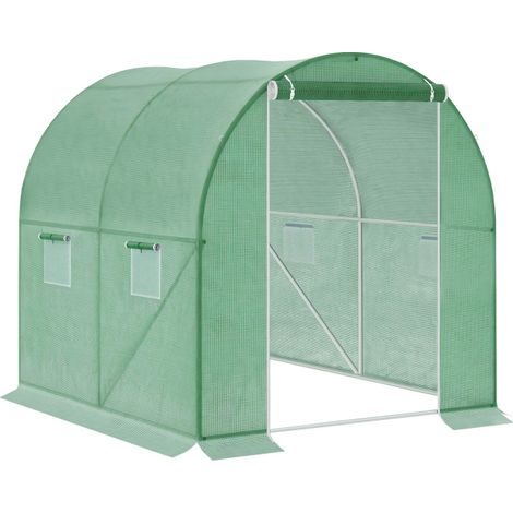 Aga Gewächshaus, Foliengewächshaus MR4001CH 2x2x2 m (1/5)