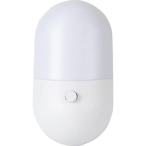 Automatische Helligkeits-Nachtlicht mit Dämmerungssensor, Plug-and-Play-Nachtlicht für Babyzimmer, Küche, Flur, Treppe, Wohnzimmer, warmweiß (1/5)