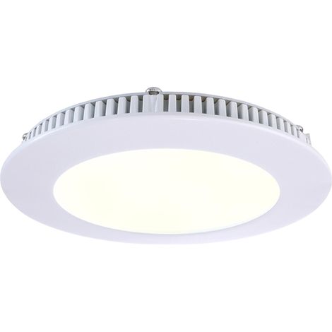 Deko Light 565102 LED Panel 8 Luminaire à LED encastrable CEE: G (A - G) LED intégrée 8.50 W blanc de sécurité (RAL 9003) D037192