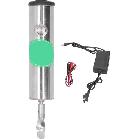 Pulpe d'abeille électrique en acier inoxydable pour nettoyeur de bol à miel, outil rotatif de nettoyage de tasse, prise américaine 110-240V (1/5)