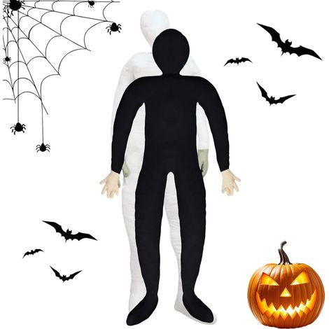 Mannequin Halloween Taille Réelle - Mannequin Gonflable Effrayant Pose Corporelle Décorations Horreur pour Événements et Spectacles à Thème Effrayant (1/5)