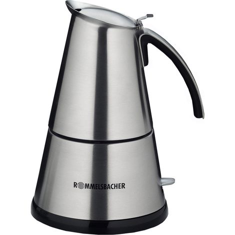 Rommelsbacher EKO 366/E Edelstahl Elektrischer Espressokocher (1/5)