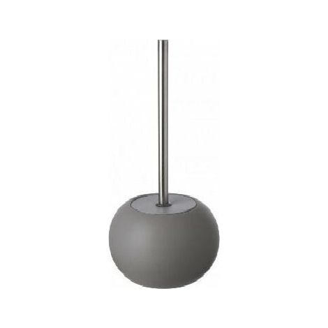 Brosse de WC complète en gris béton (1/2)