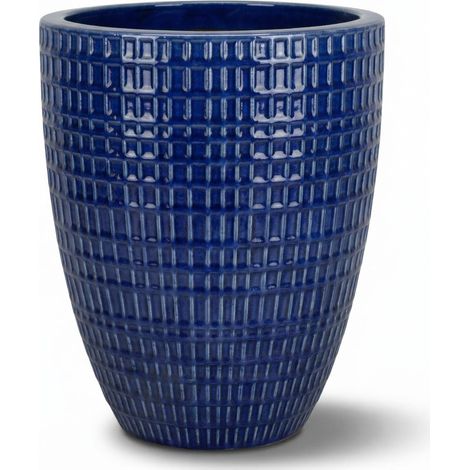 Vaso VERNE 41x55cm blu cobalto