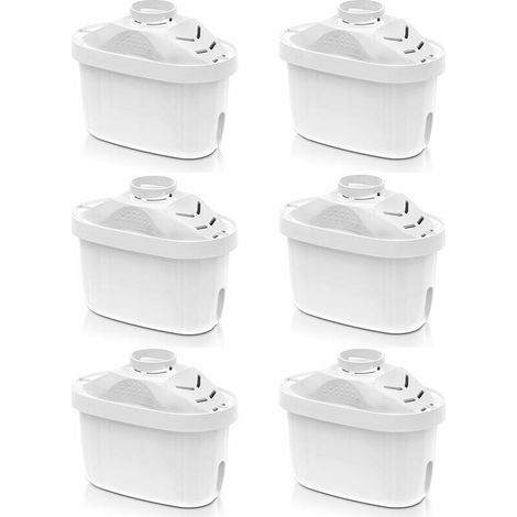 Pack De 6 Cartouches Filtres Pour Brita Maxtra Carafe Filtrante Bouilloire Piece De Rechange (1/4)