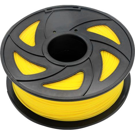 Filament PETG 1.75mm pour Imprimante 3D, Fil Résistant Haute Ténacité Jaune, Consommable DIY (1/5)